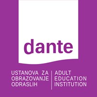 Logo USTANOVA ZA OBRAZOVANJE ODRASLIH DANTE