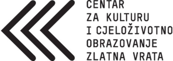 Logo CENTAR ZA KULTURU I CJELOŽIVOTNO OBRAZOVANJE ZLATNA VRATA