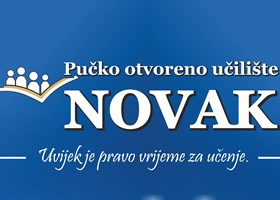 Logo Pučko otvoreno učilište Novak
